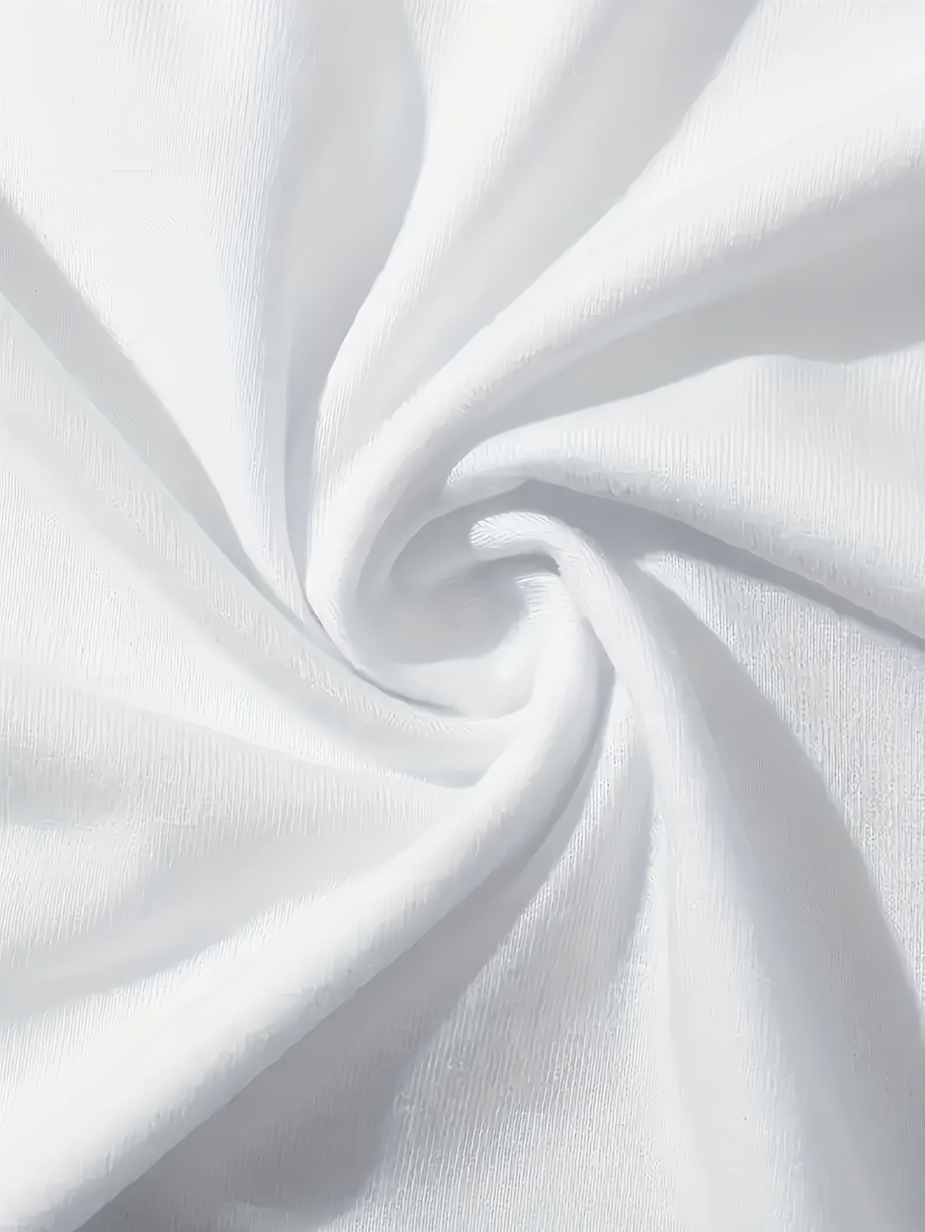 1pc white pure cotton round neck short sleeve T-shirt suitable for both boys and girls, perfect for casual outings.Girls'short sleeve T-shirt-100% pure cotton breathable summer top, machine washable, comfortable and convenient fabric.